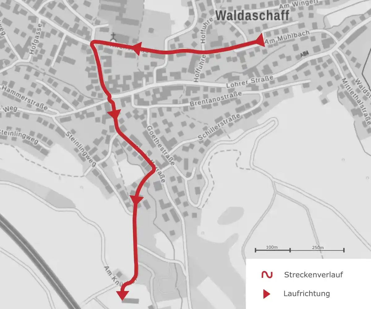 Feuerwehr Waldaschaff post