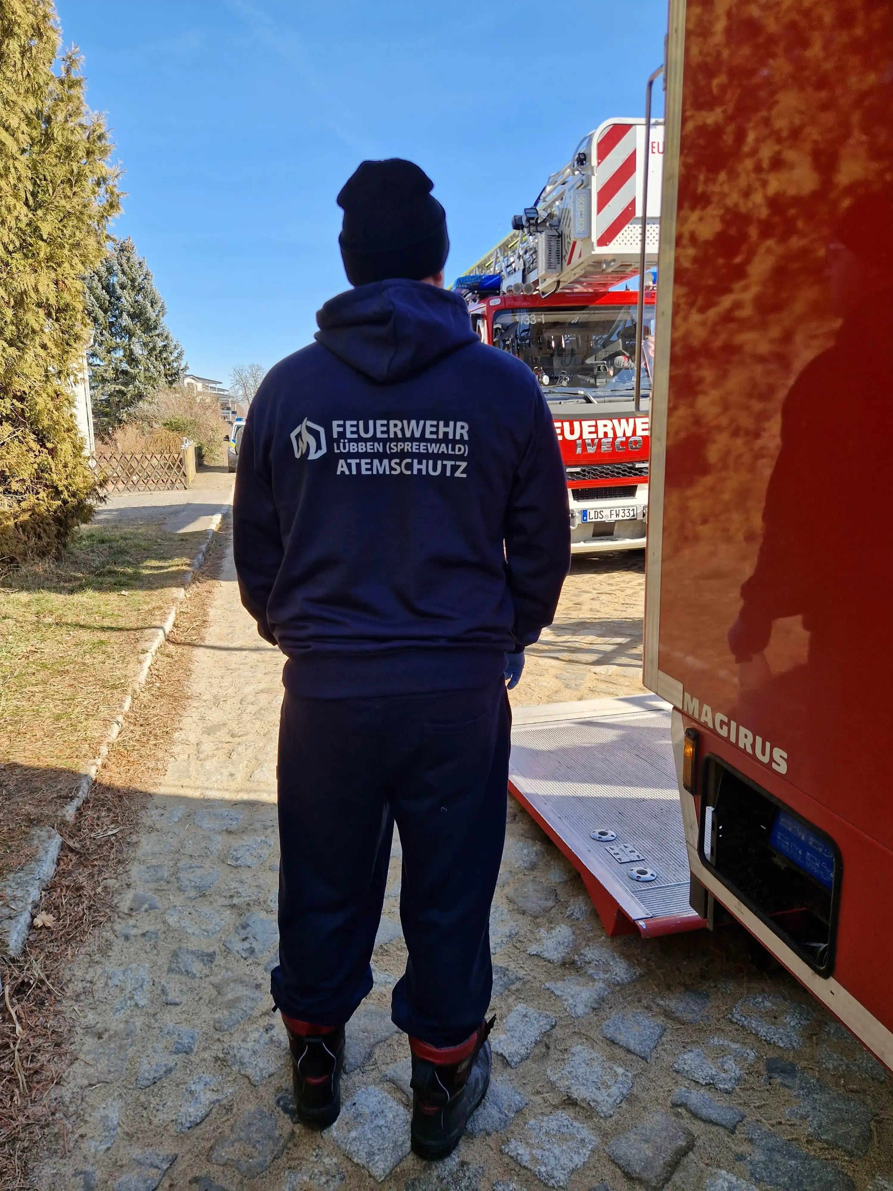 Image from Feuerwehren in Lübben (Spreewald) : 🚒Einsatz 33/2025 🚨 24.02.2025 → 10:15 Uhr 🌐 Lübben, Treppendorfer S...