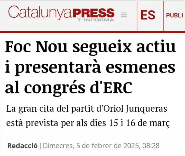 Foc Nou (canal) post