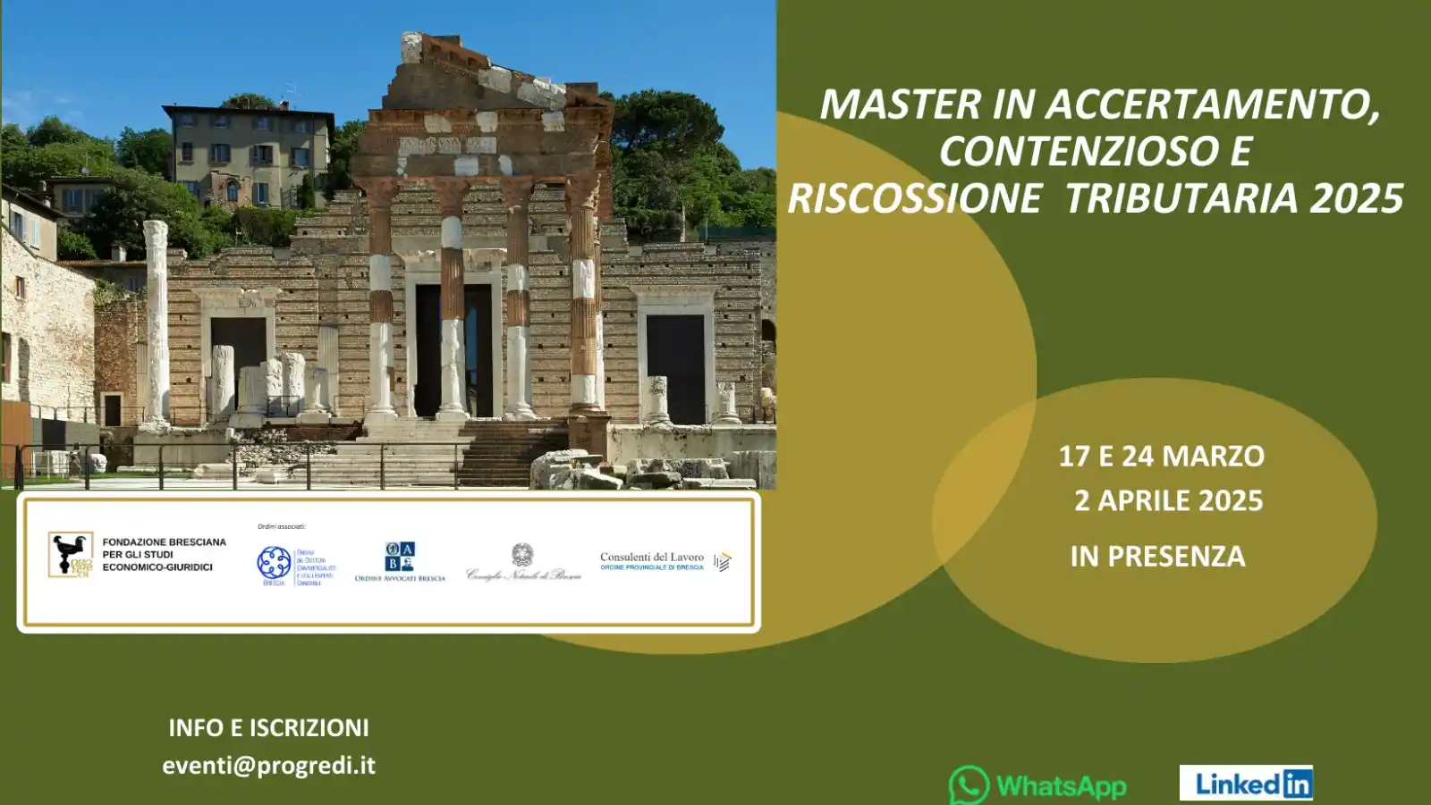 Fondazione Bresciana per gli studi Economico - Giuridici post