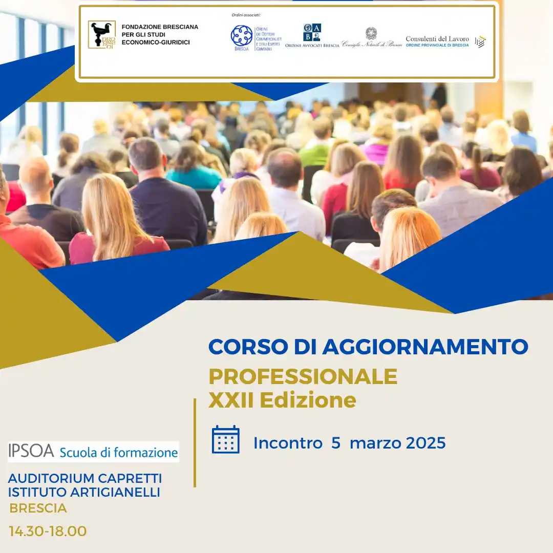 Fondazione Bresciana per gli studi Economico - Giuridici post