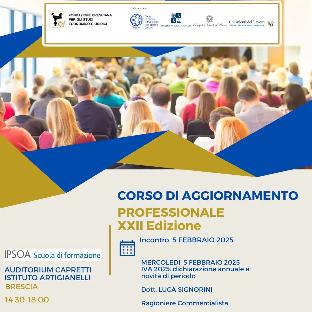Fondazione Bresciana per gli studi Economico - Giuridici post