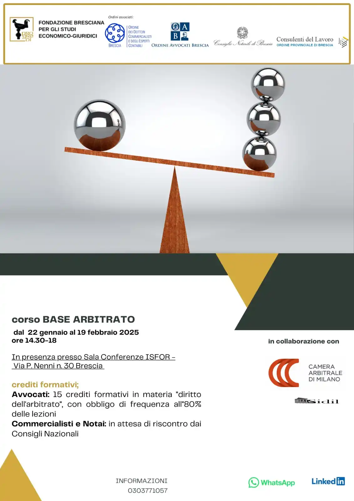 Fondazione Bresciana per gli studi Economico - Giuridici post