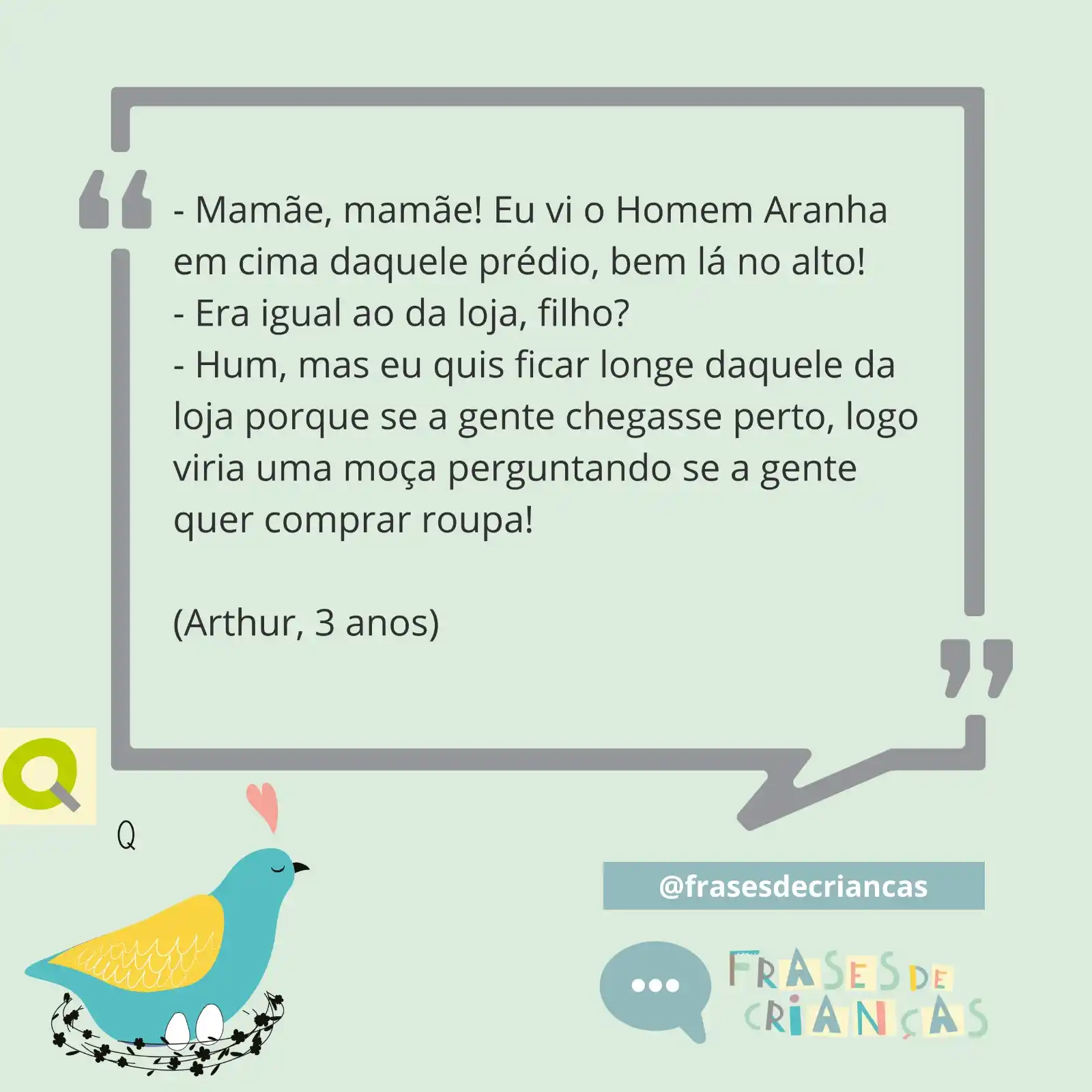 Frases de Crianças post