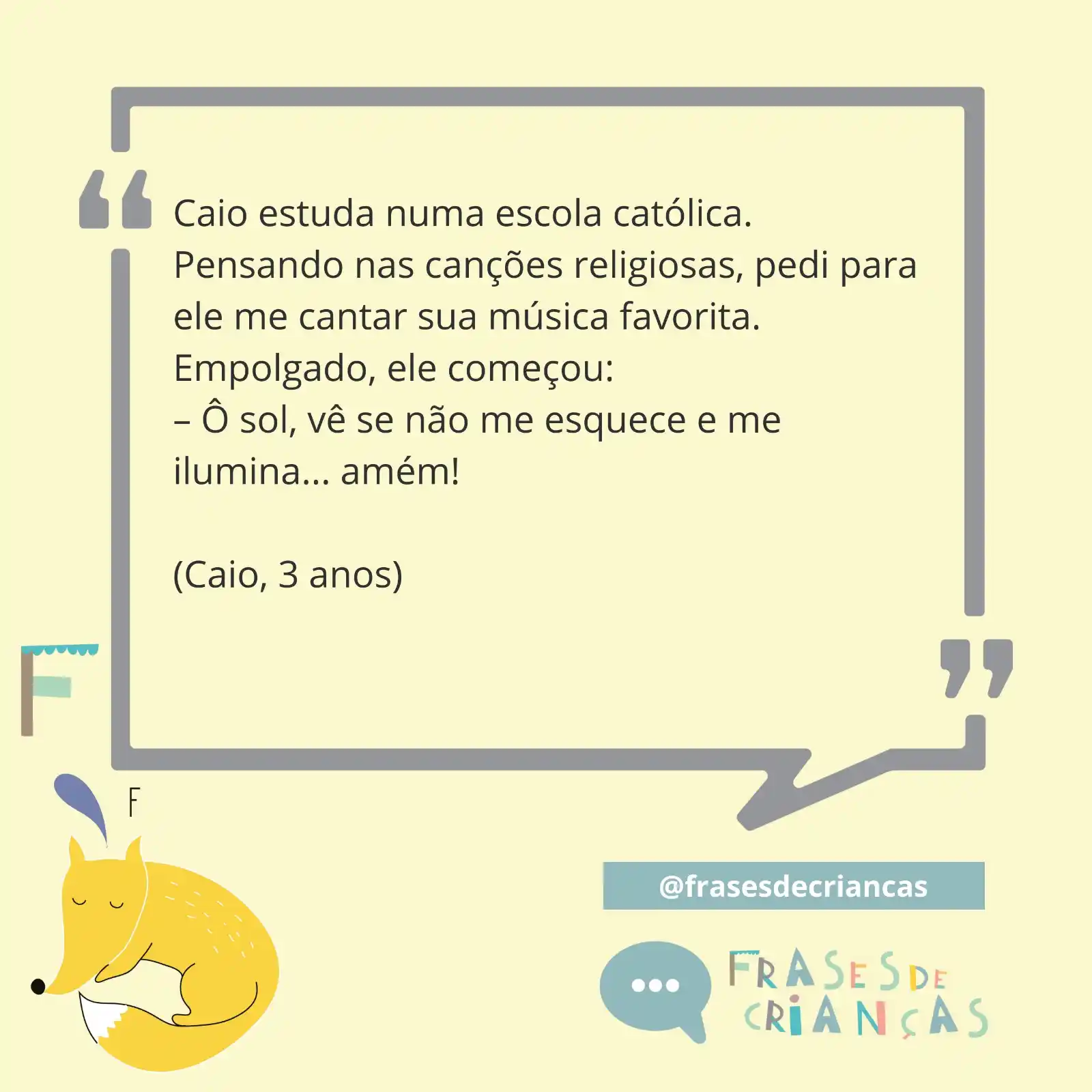 Frases de Crianças post