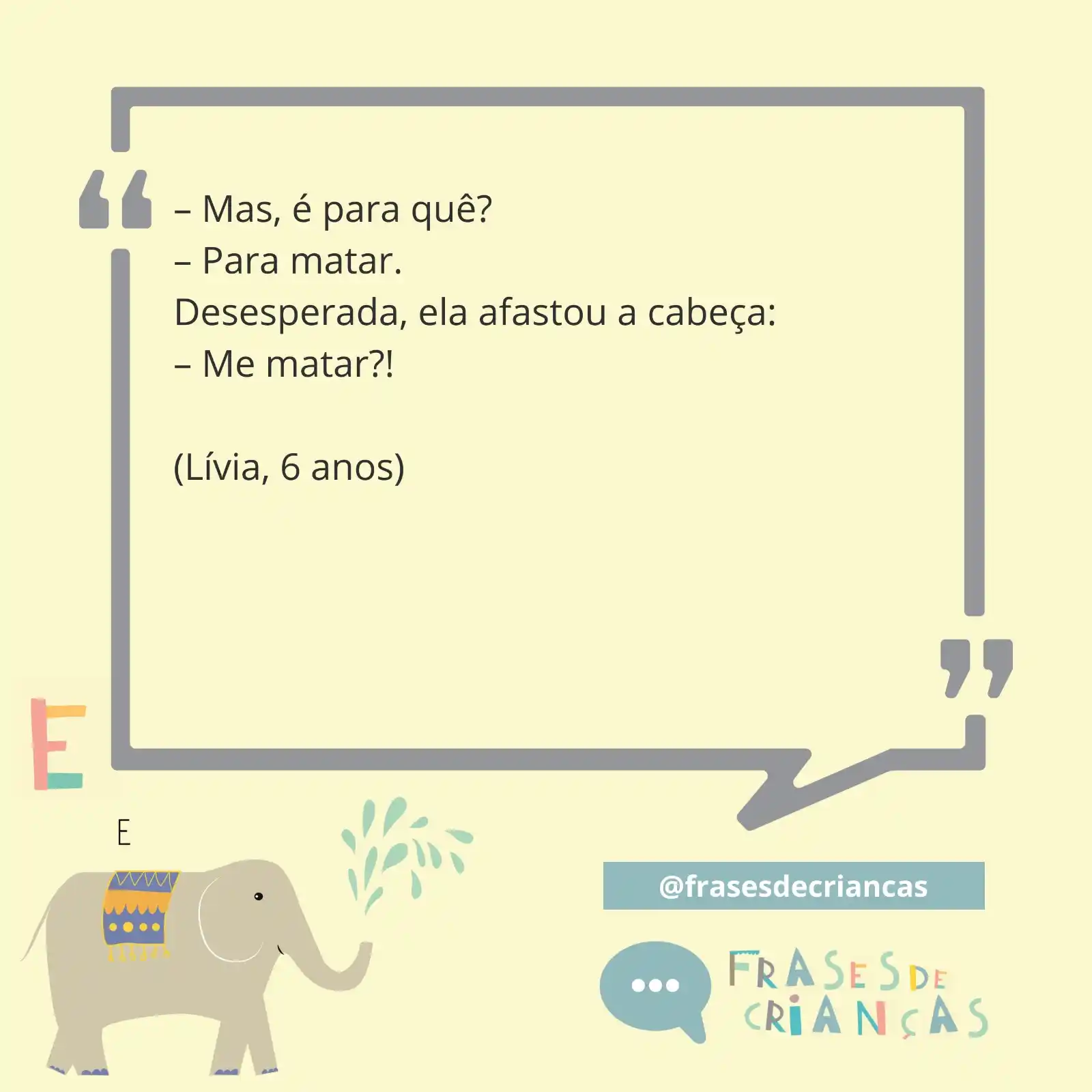 Frases de Crianças post