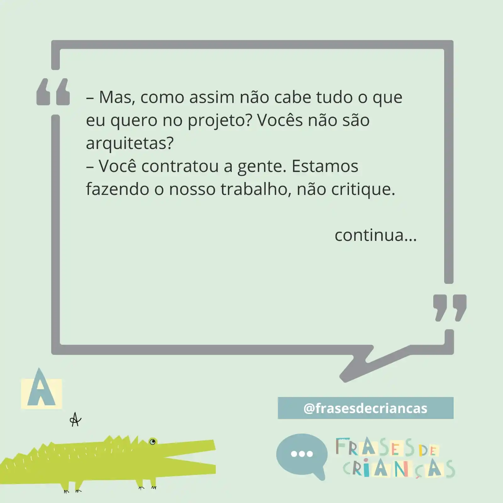 Frases de Crianças post