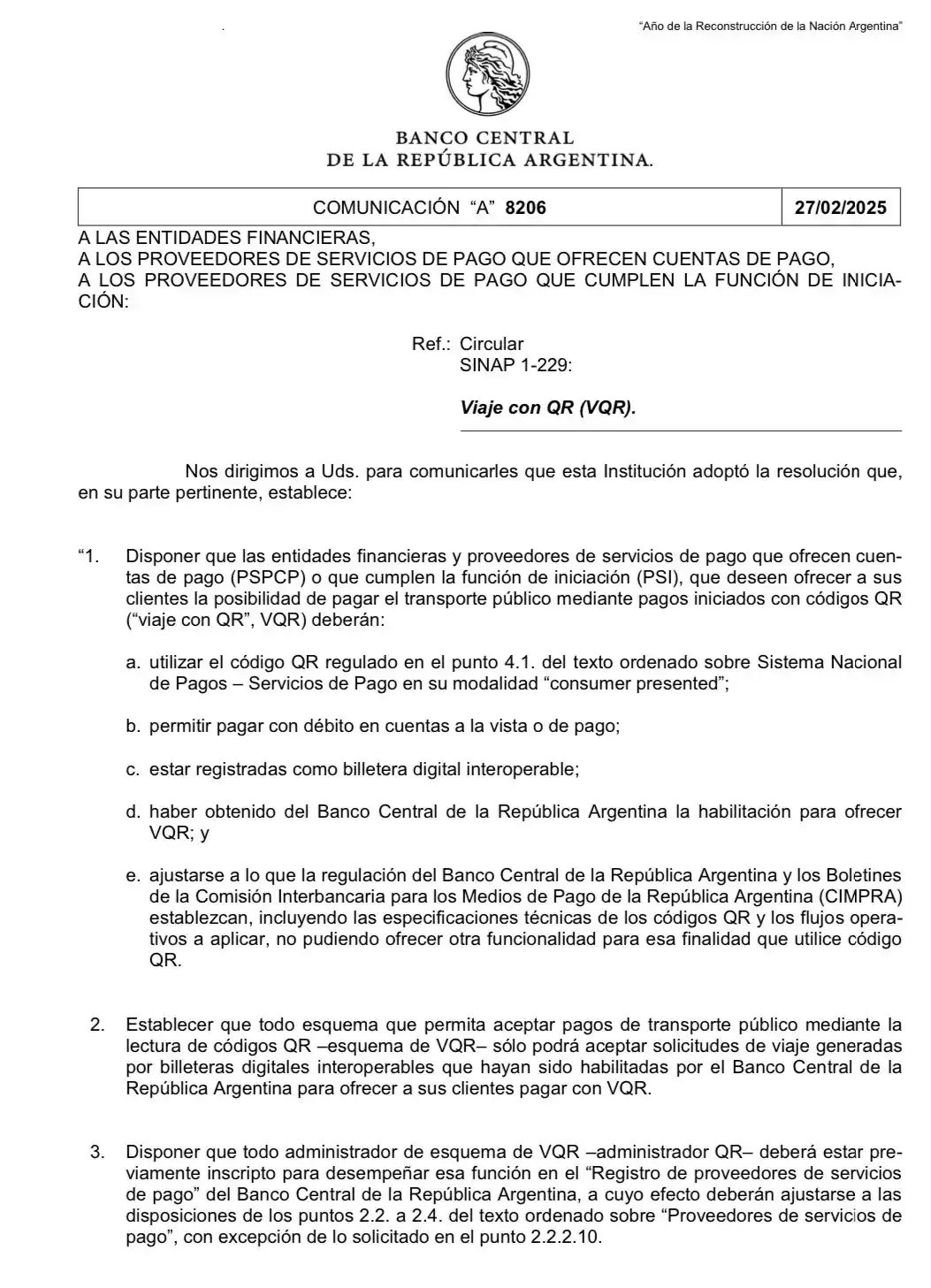 Image from FREE MEDIA • MEDIOS LIBRES: 🇦🇷 🚨 URGENTE *A partir del 12 de mayo se podrá pagar el transporte...