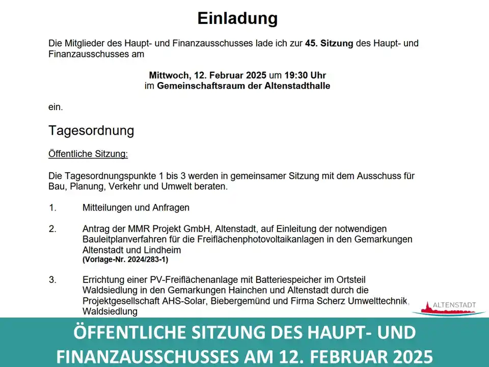 Gemeinde Altenstadt post