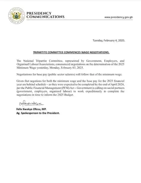 G.E.S NEWS | UNIONS ALERT | SALARY UPDATES post