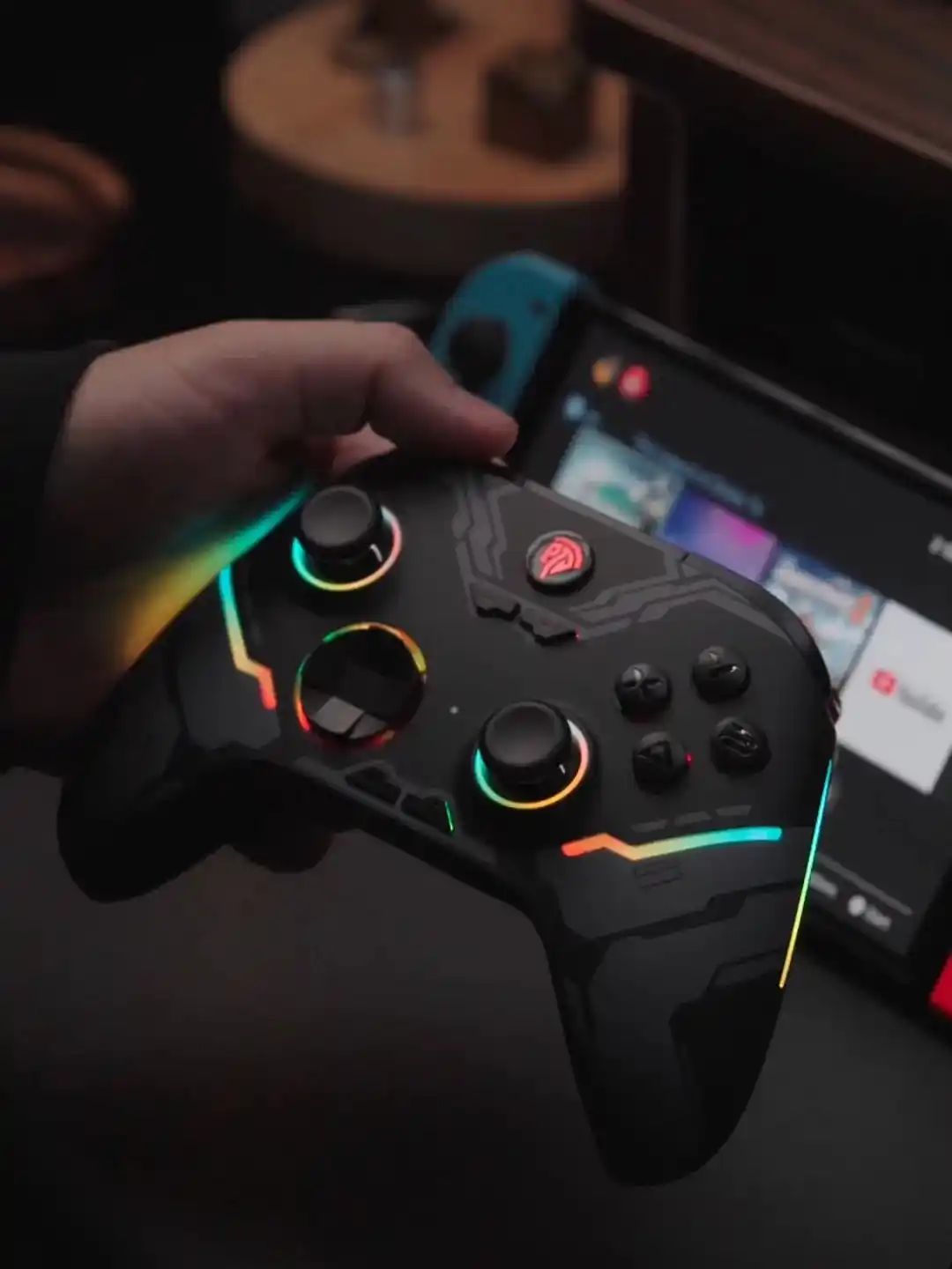 Image from Ghostt Promoções: BONITO DEMAIS!!!!  🎮Controle Gamer EasySMX X15, Com Paddles, Botão Tu...