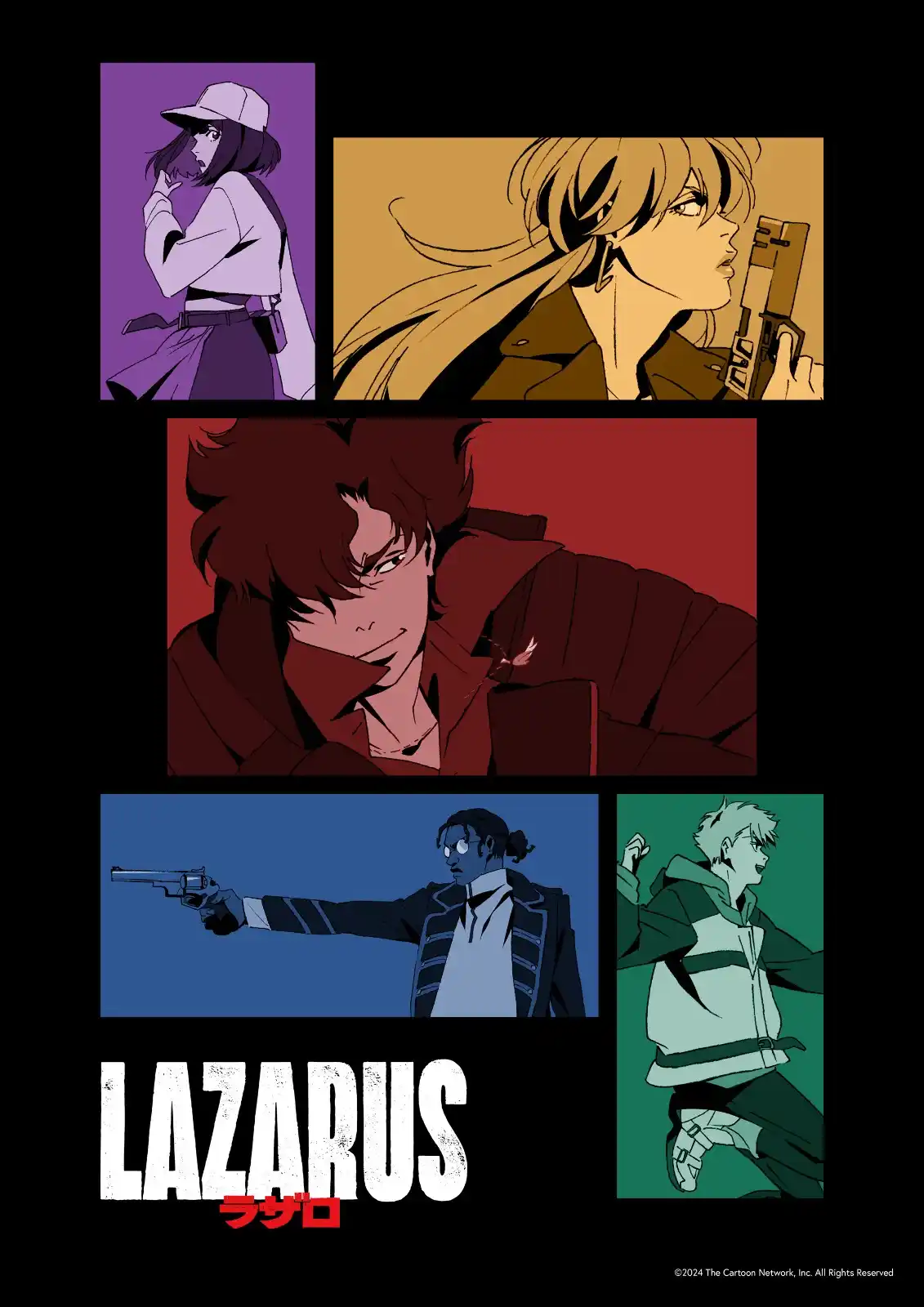 Image from Gli Anime Che Ci Piacciono: Il primo poster dell'anime Lazarus, di Shinichiro Watanabe (regista di...