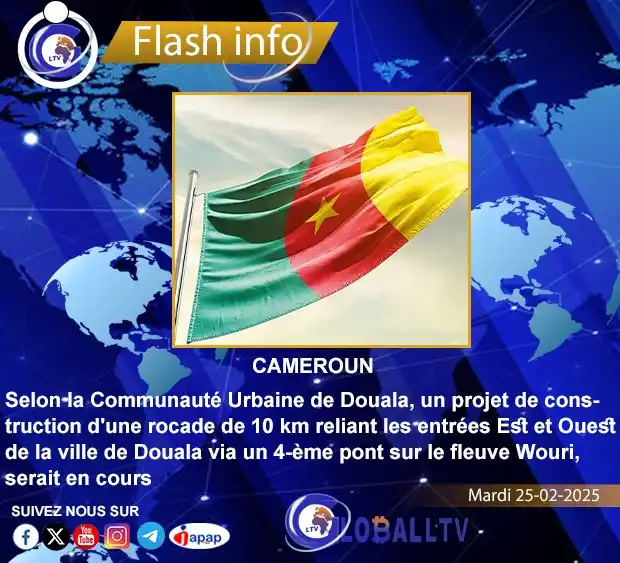 Image from GLOBAL LTV FAN CLUB: 🇨🇲[CAMEROUN] - Selon la Communauté Urbaine de Douala, un projet de ...