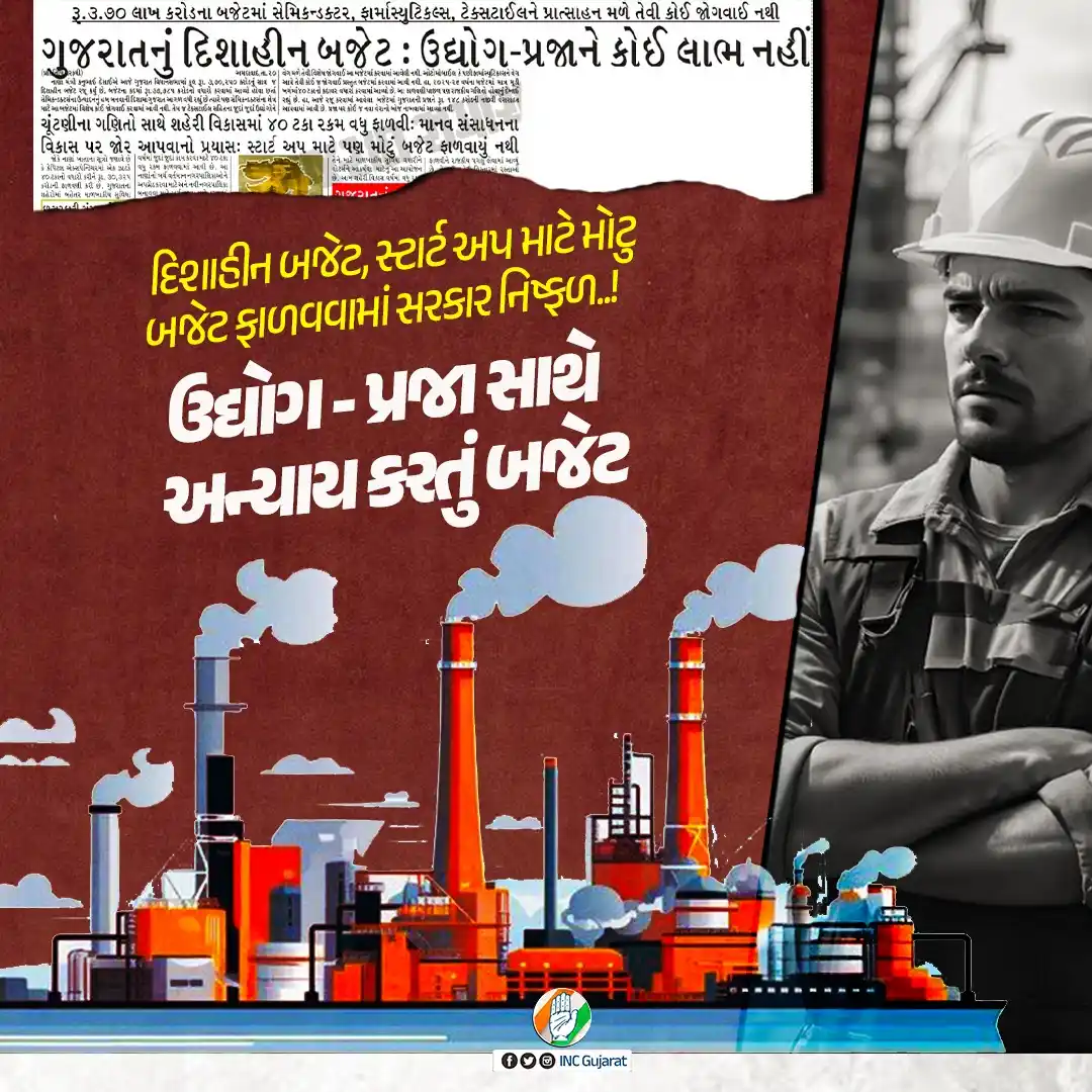Gujarat Congress post