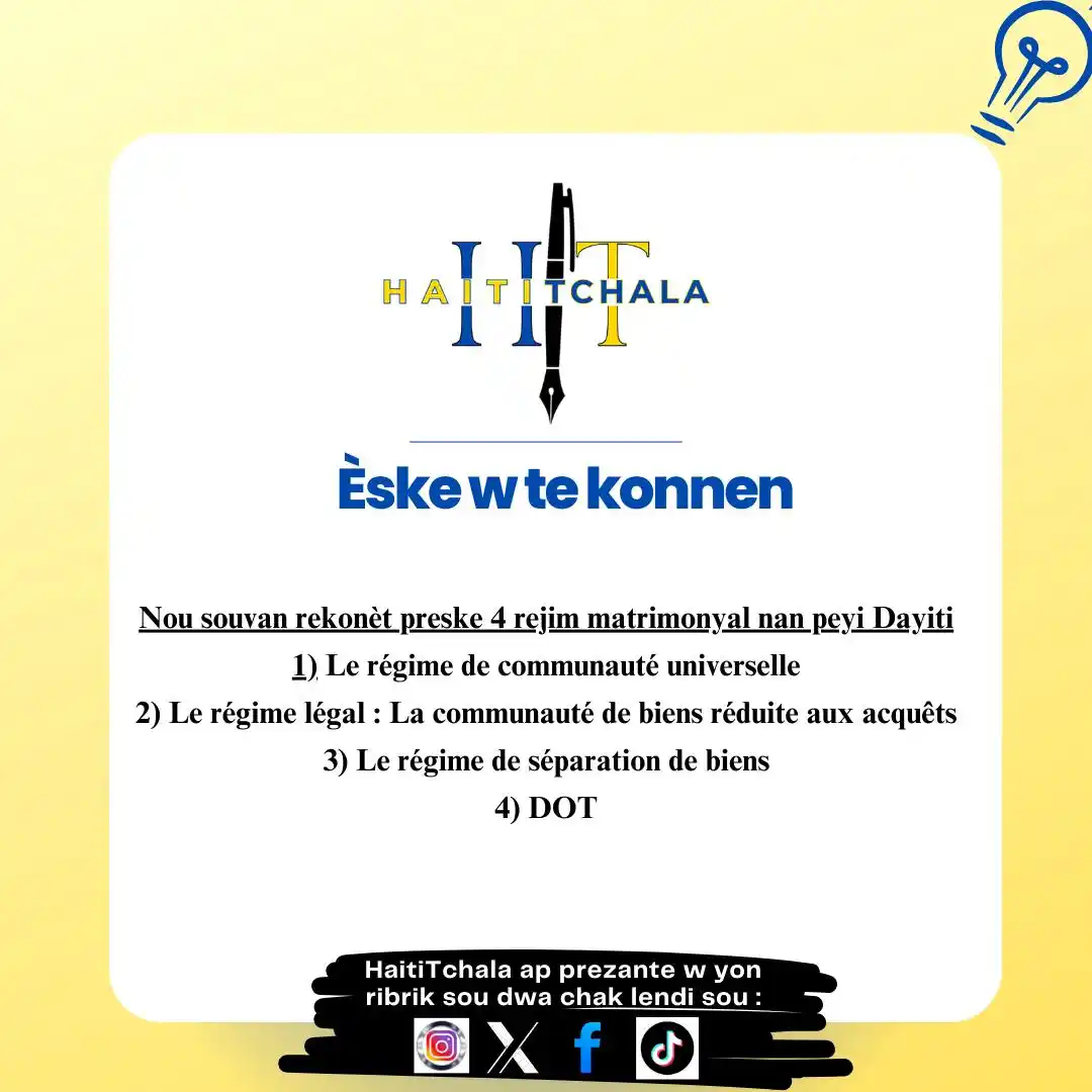 Image from Haititchala.com 🇭🇹: Nou sonje blag "Hakimi" an pavre? Si w pa vle nèg la bon sou ou konsa,...