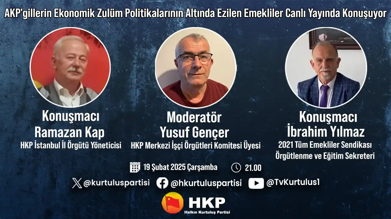 Halkın Kurtuluş Partisi - HKP post