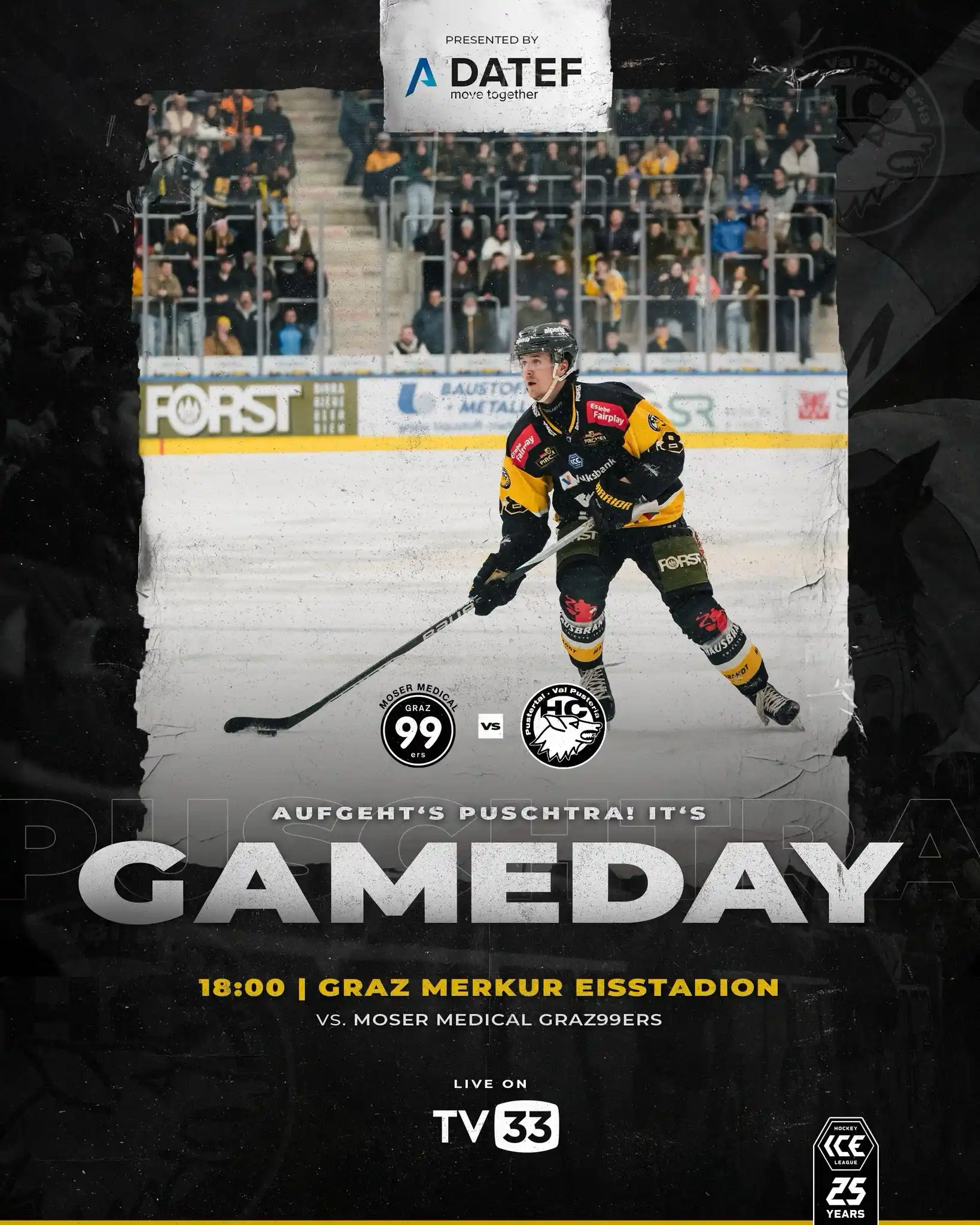 HC Pustertal Wölfe post