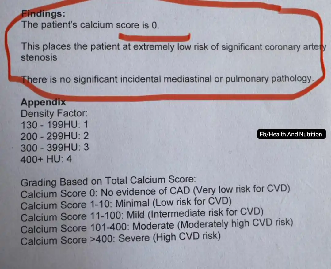 Image from Health And Nutrition: If your doctor is pushing cholesterol meds on you, ask for a CAC scan ...