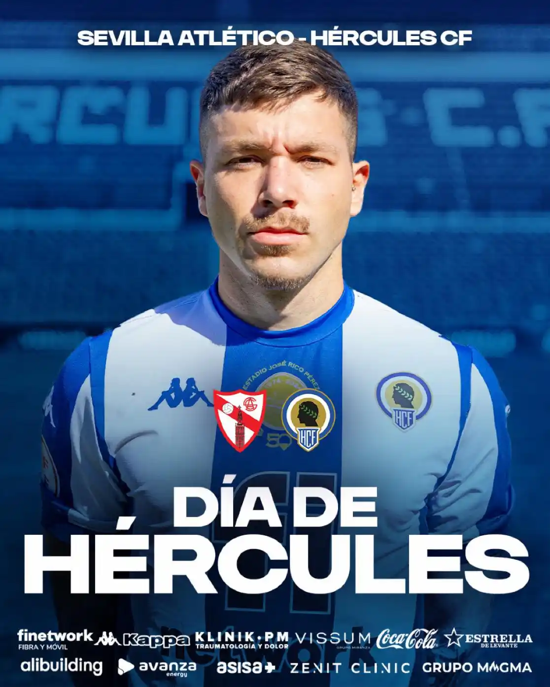 Image from Hércules de Alicante CF: ⚽⚒️ ¡DÍA de PARTIDO! 🆚 Sevilla Atlético ⏰ 12:00h 🏟️ Estadio Jesús N...