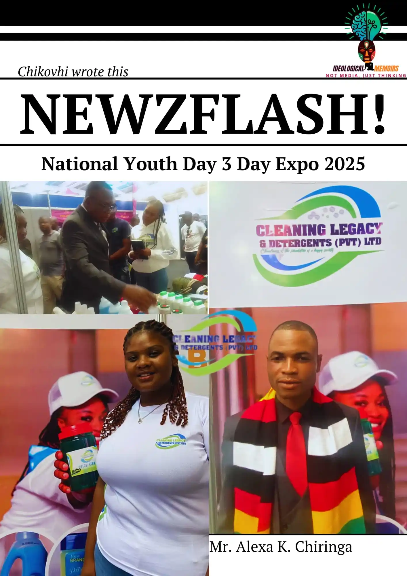 Image from Ideological Memoirs: *IdM|NewzFlash : In Bulawayo for the 2025 National Youth Day 3 Day Exp...