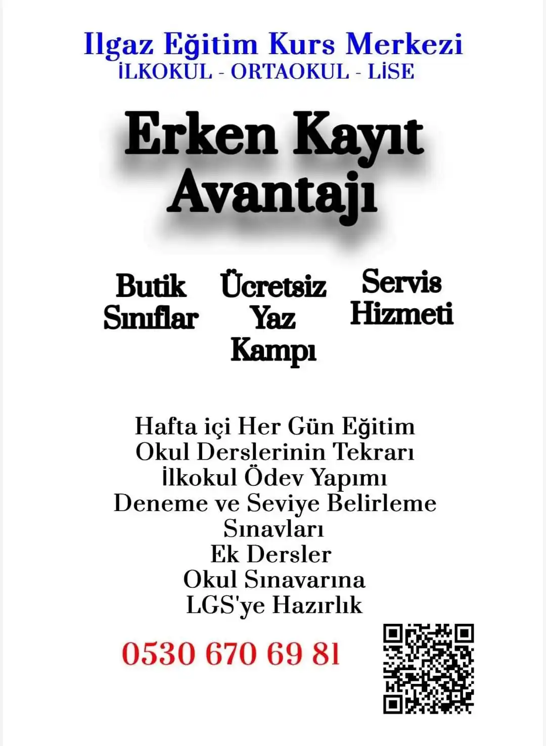 Ilgaz Eğitim Kurumu Kurs Merkezi @Mamak post