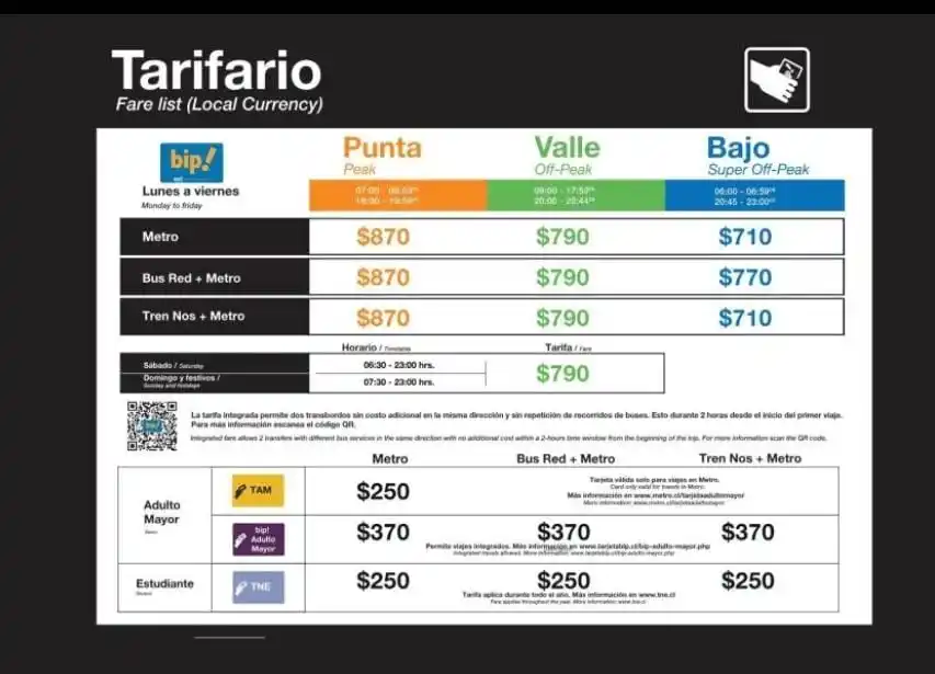 Image from ⚠️ INFO CL WSP ⚠️: ⚠️Se anuncia una nueva alza en los pasajes del transporte público que ...