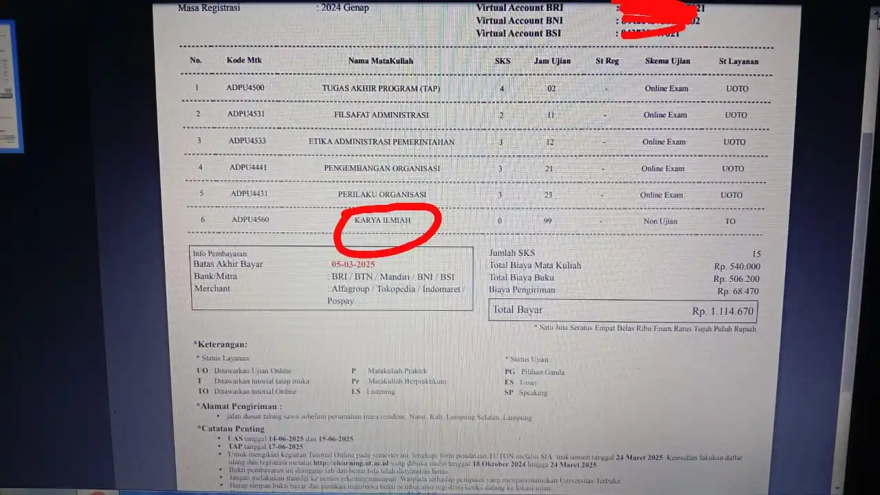 INFO MAHASISWA UT post