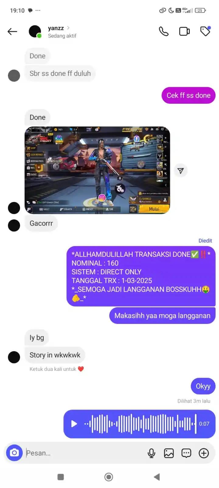 JUBEL RYANZZ STORE post