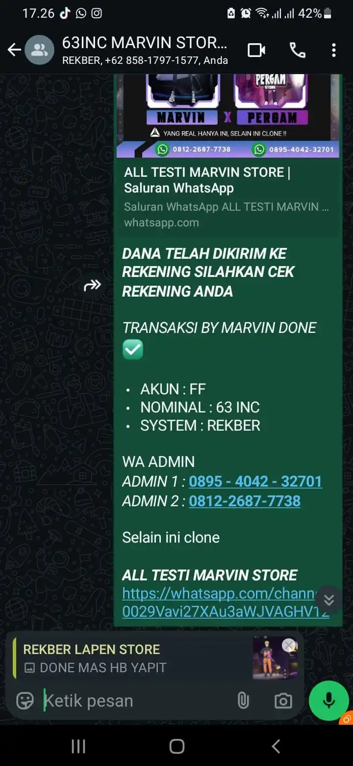 JUBEL RYANZZ STORE post