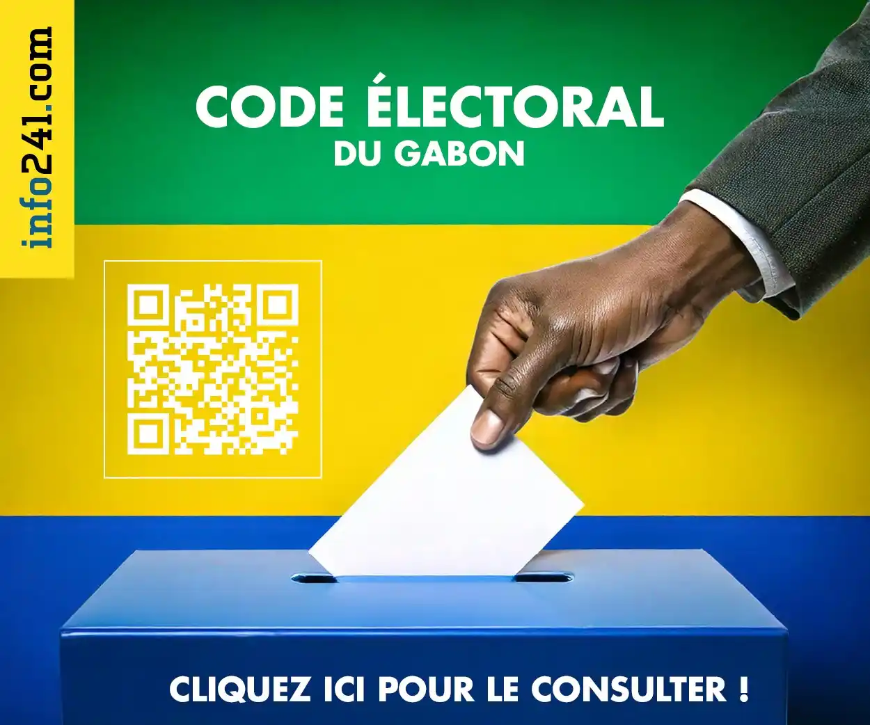 Image from Info241.com: Consultez le Code électoral du Gabon en ligne sur Info241 ! https://in...