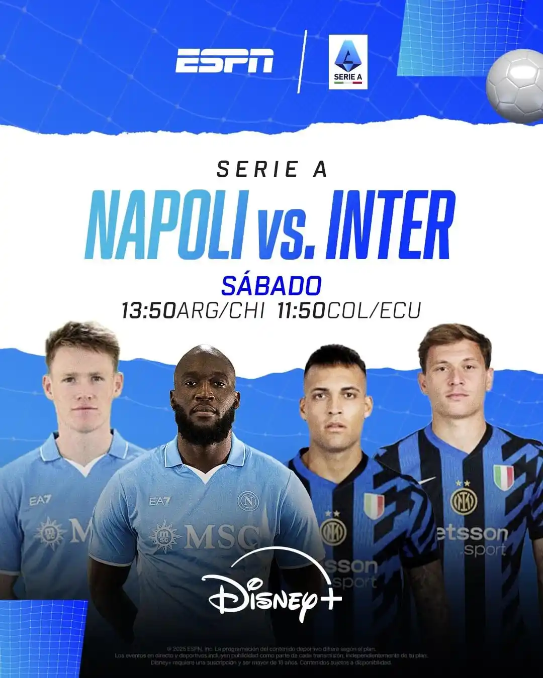 Image from Informaciones Deportivas.: ¡LA LIGA ITALIANA ESTÁ QUE ARDE! 🔥 🙌🆚 Partidazo: Inter, puntero co...