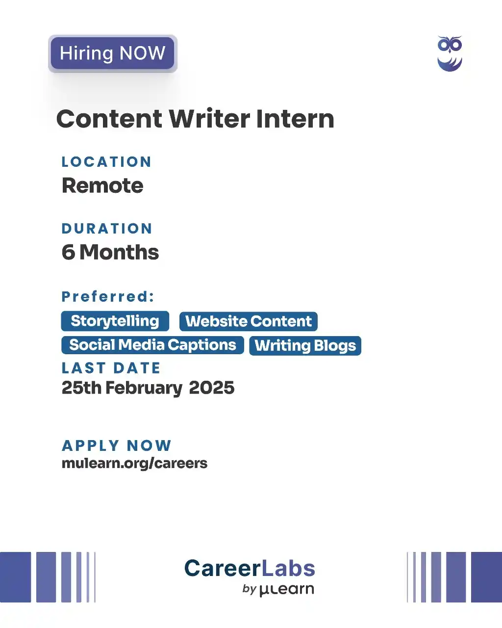 Image from INOVUS LABS IEDC: 🚀 Whoots | µLearn Career Labs 🌟 Whoots is currently seeking for a C...