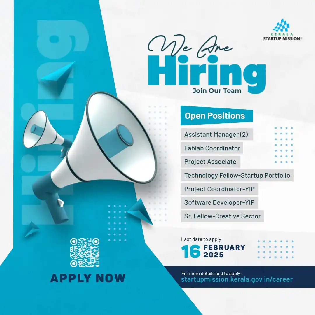 Image from INOVUS LABS IEDC: Exciting Career Opportunities at Kerala Startup Mission (KSUM)! KSUM ...
