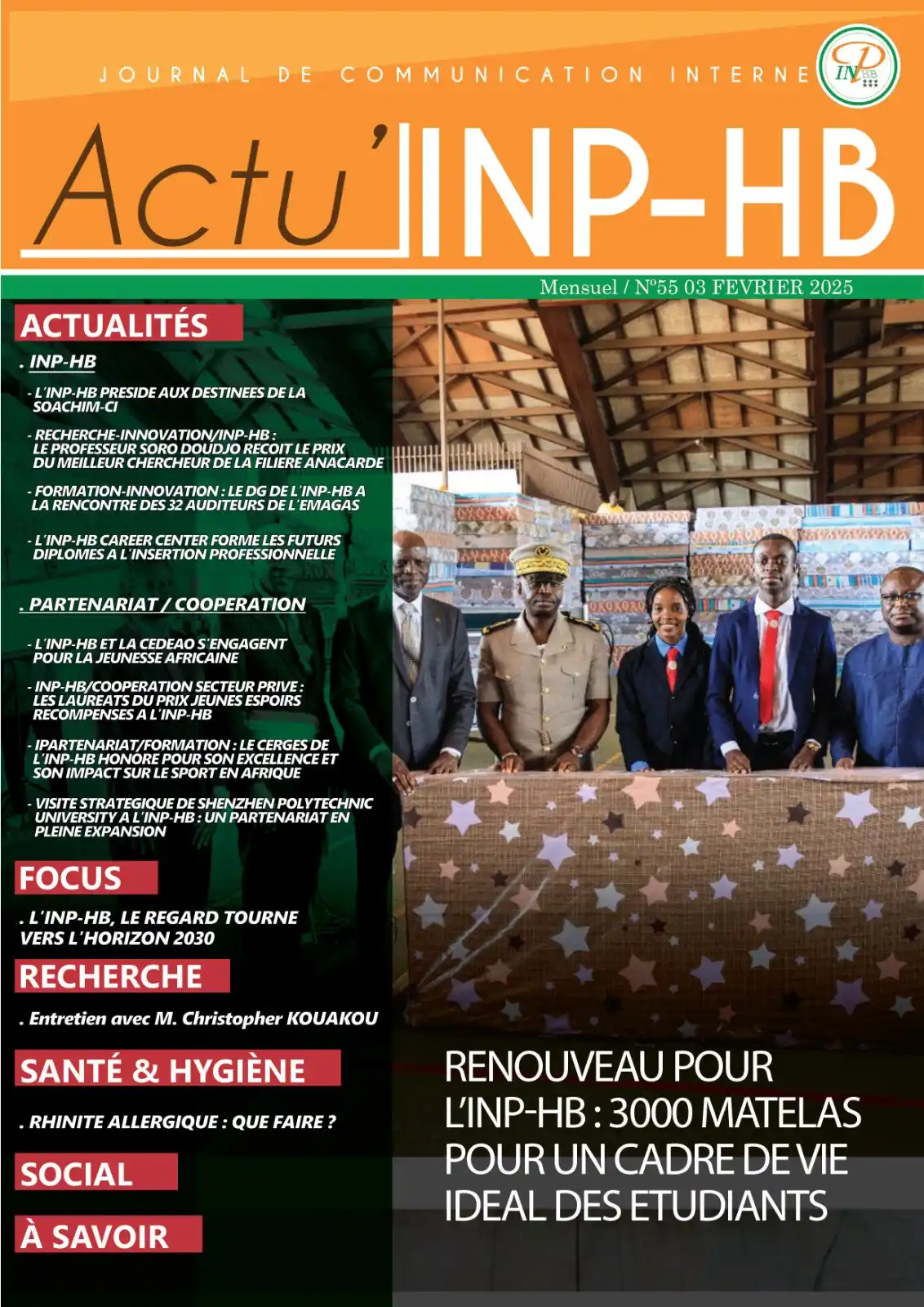 INP-HB Officiel post