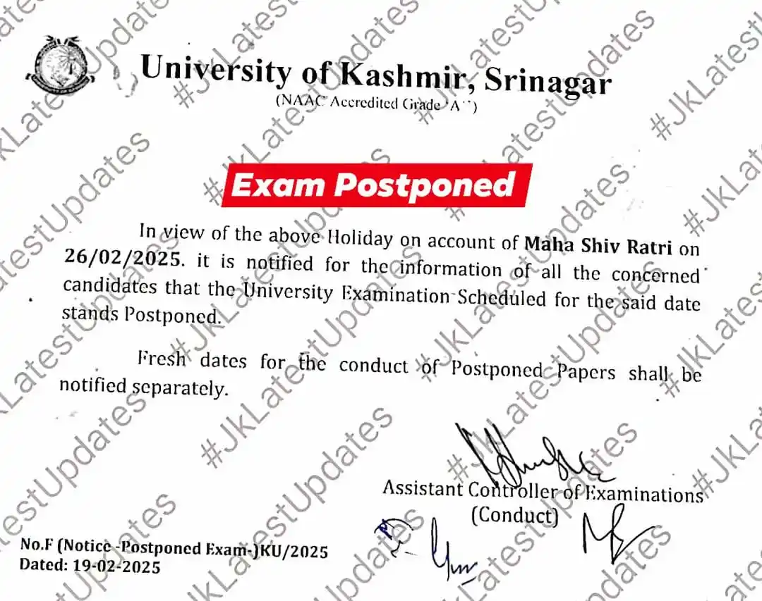 #JkLatestUpdates post