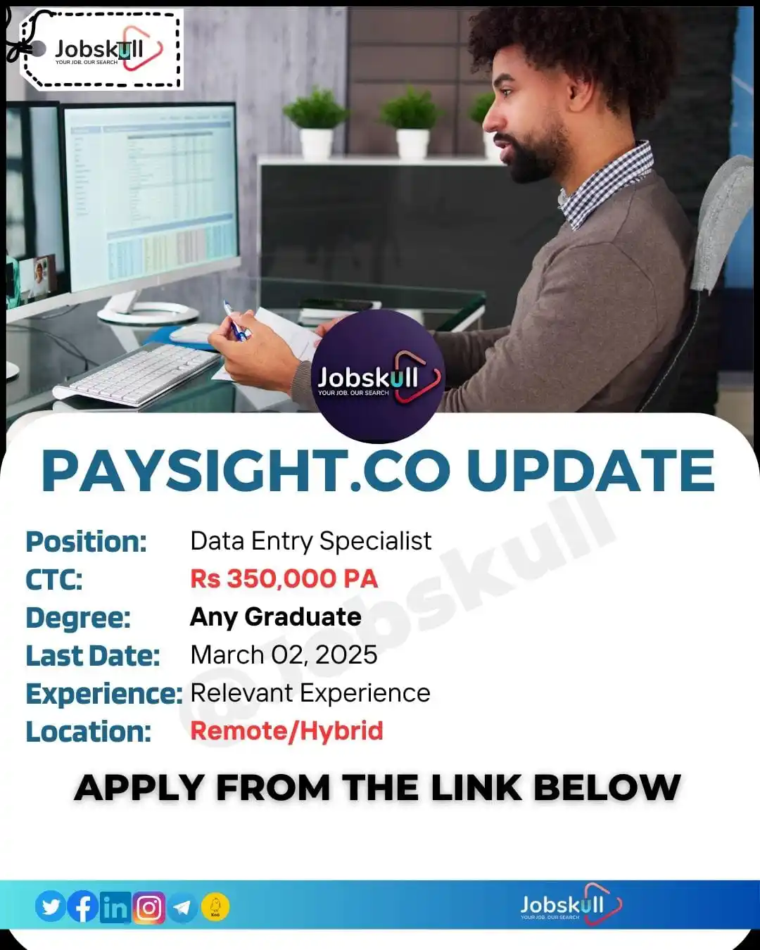 Jobskull official post