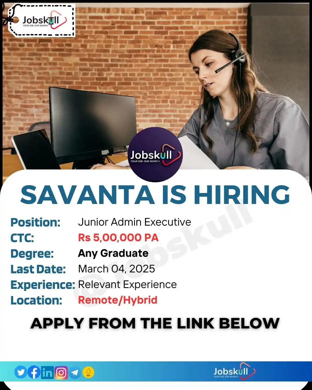 Jobskull official post