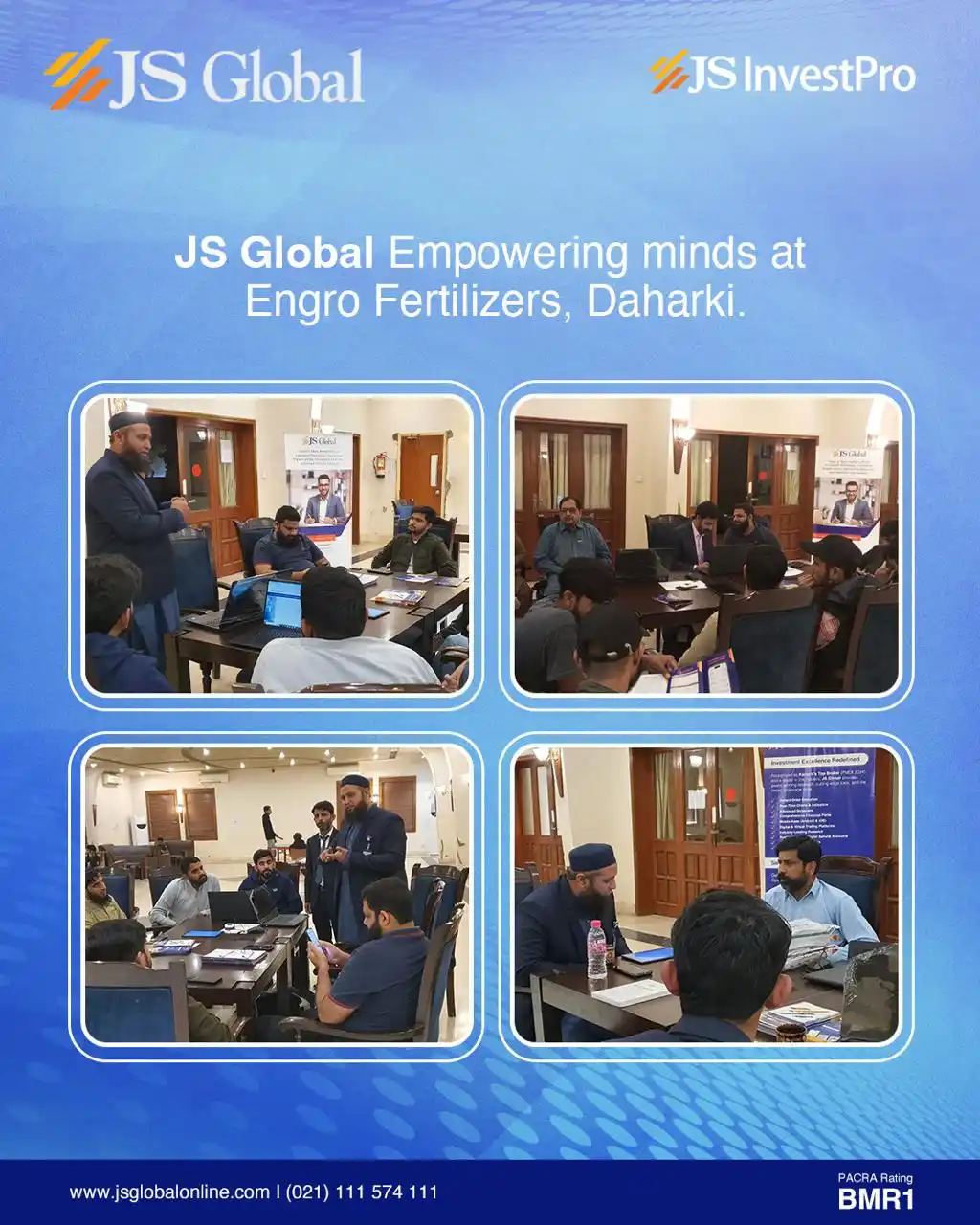 Image from Js Global Capital Limited: Empowering minds at Engro Fertilizers, Daharki! JS Global's recent aw...