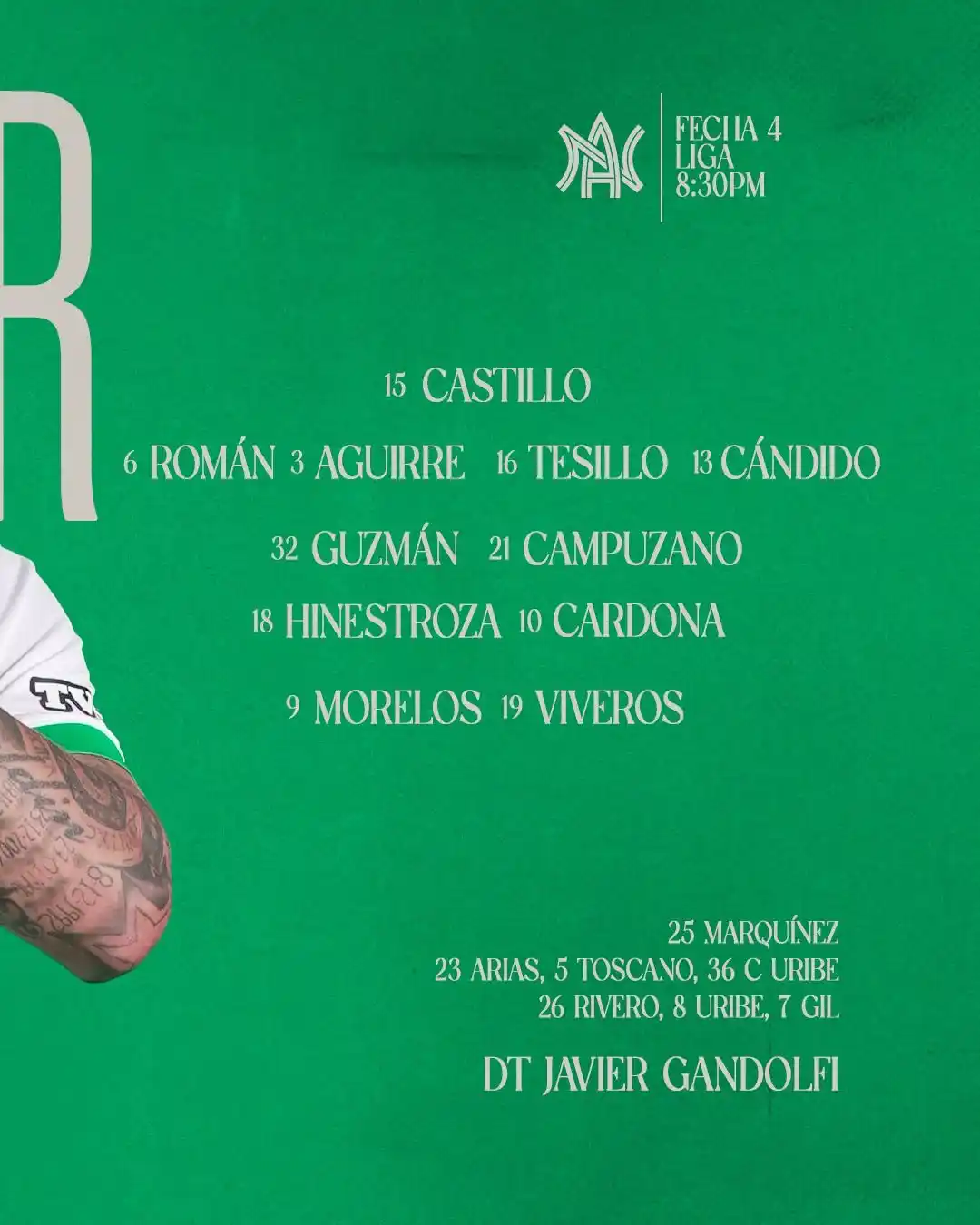 Juandl84 • Atlético Nacional post