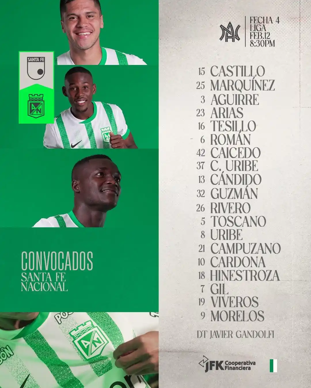 Juandl84 • Atlético Nacional post