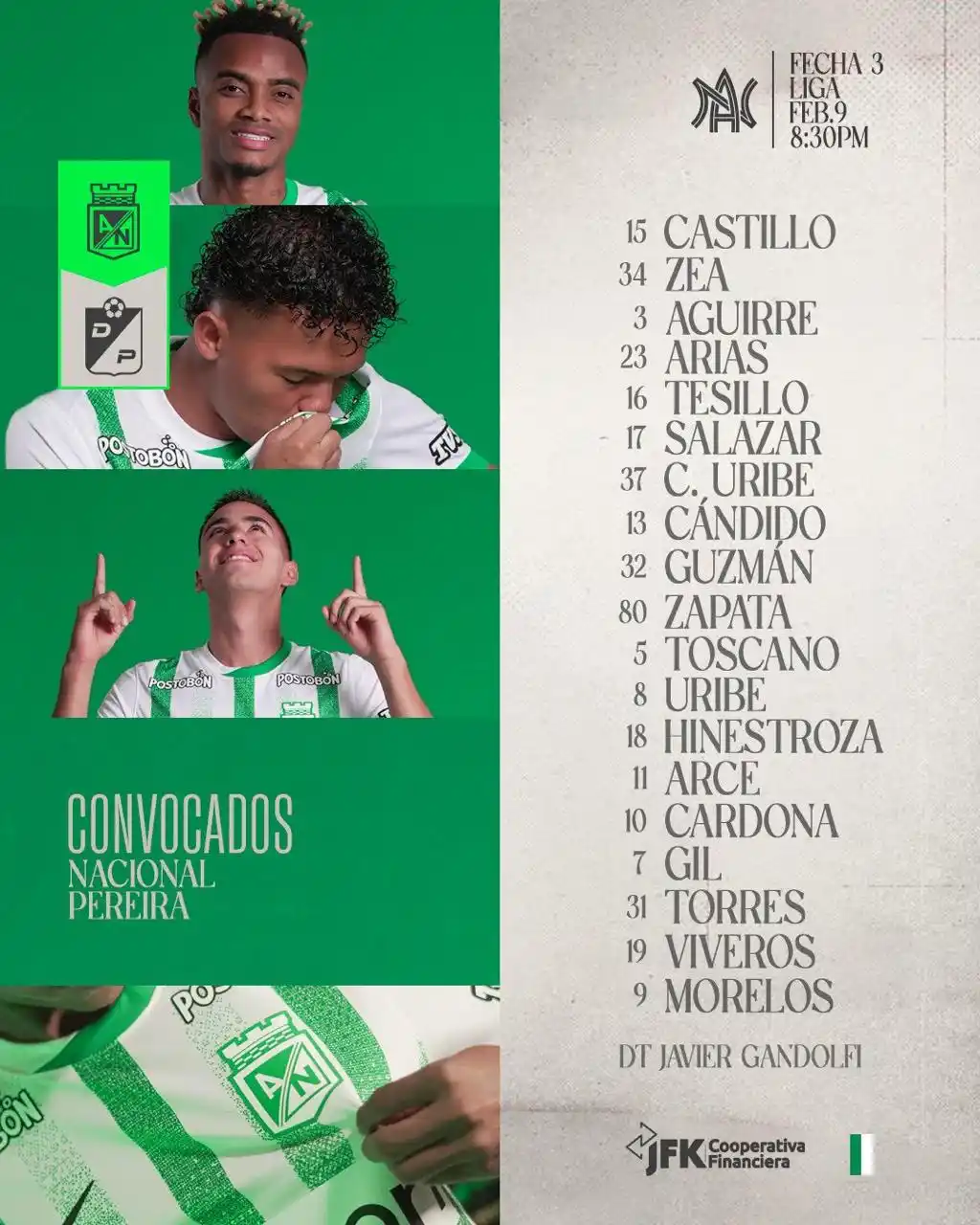 Juandl84 • Atlético Nacional post