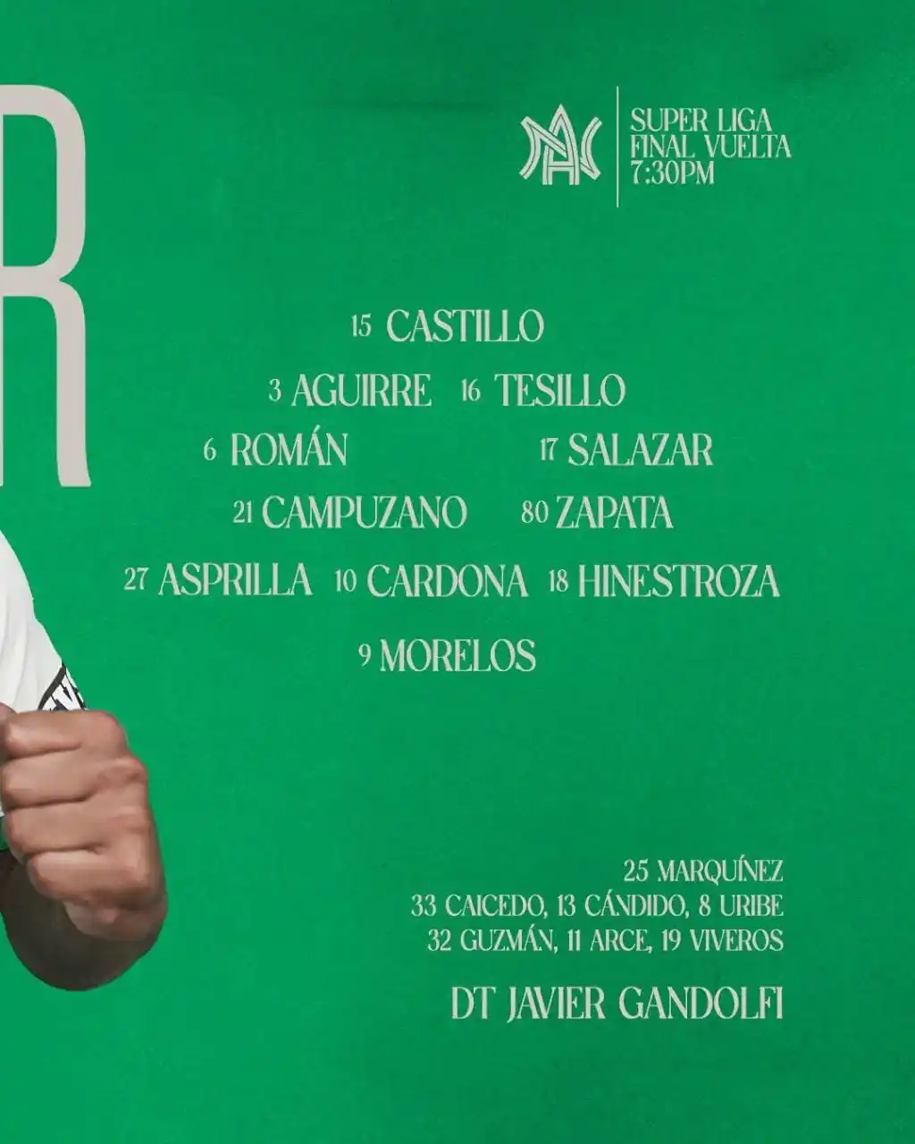 Juandl84 • Atlético Nacional post