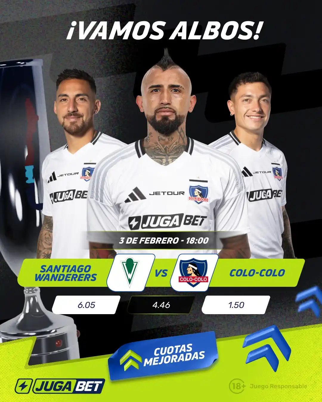 JugaBet Chile post