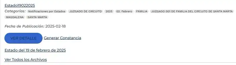 Juzgado Primero De Familia De Santa Marta post