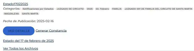 Juzgado Primero De Familia De Santa Marta post