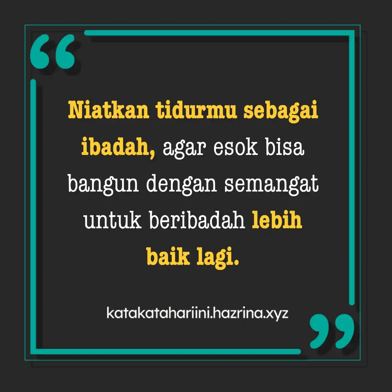 Kata Hazrina 💬 post