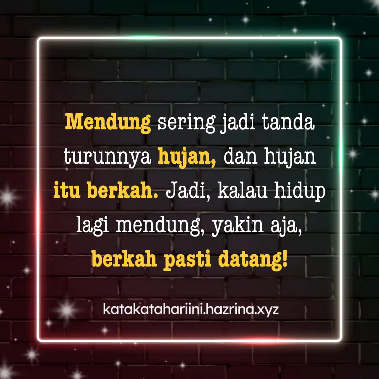 Kata Hazrina 💬 post