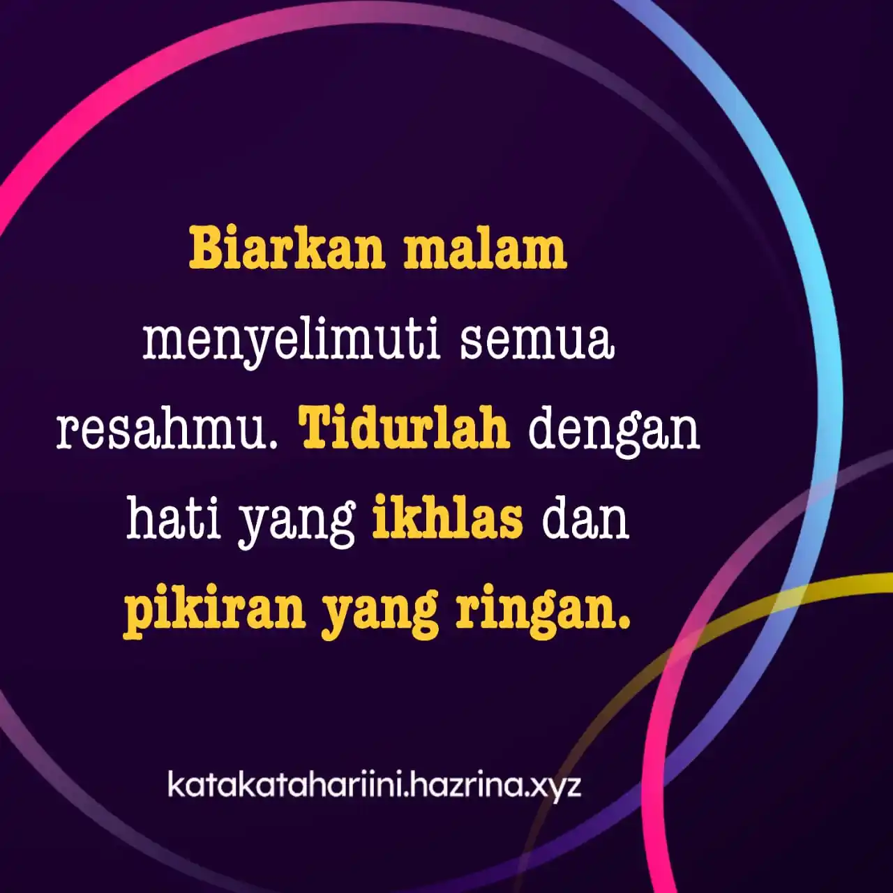 Kata Hazrina 💬 post
