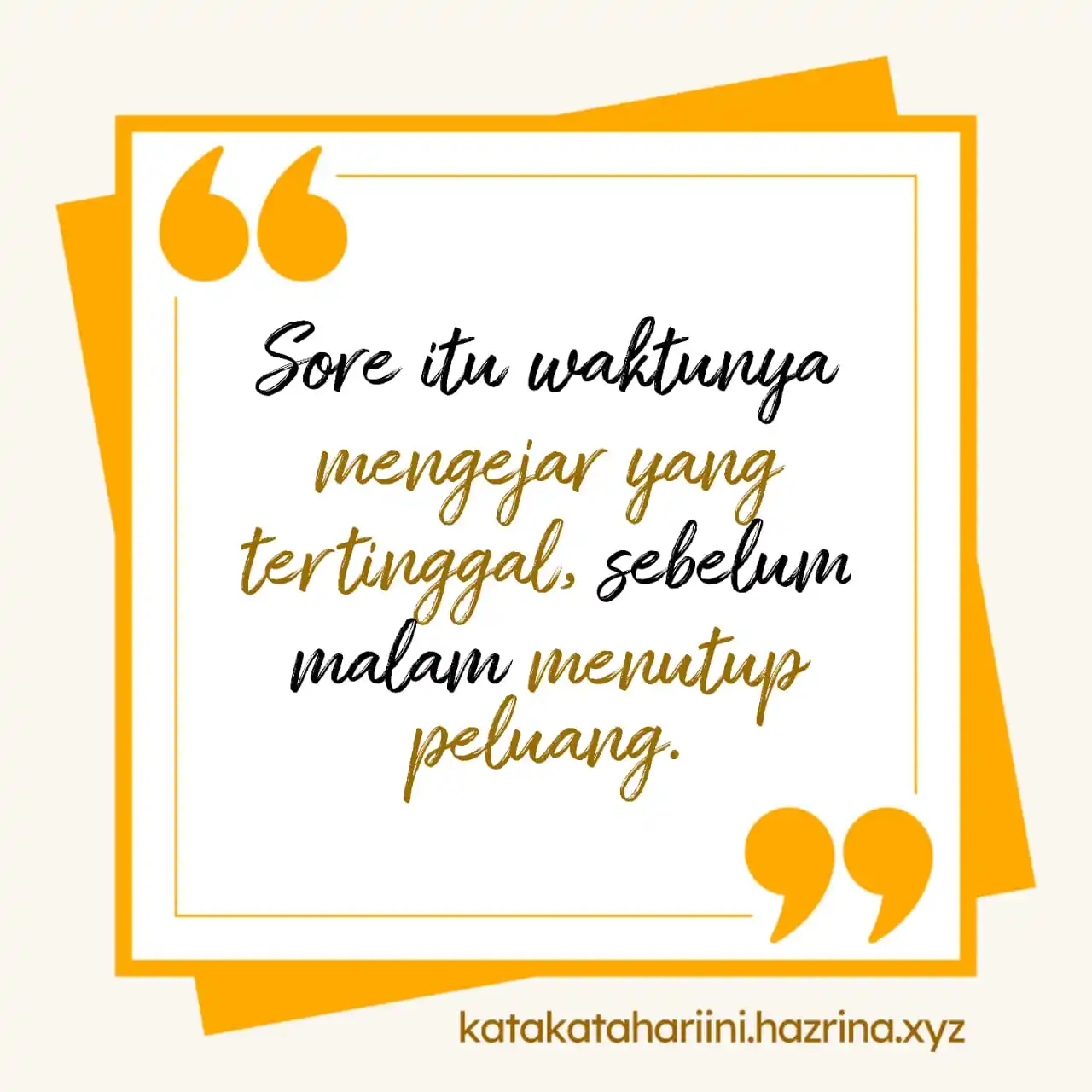 Kata Hazrina 💬 post