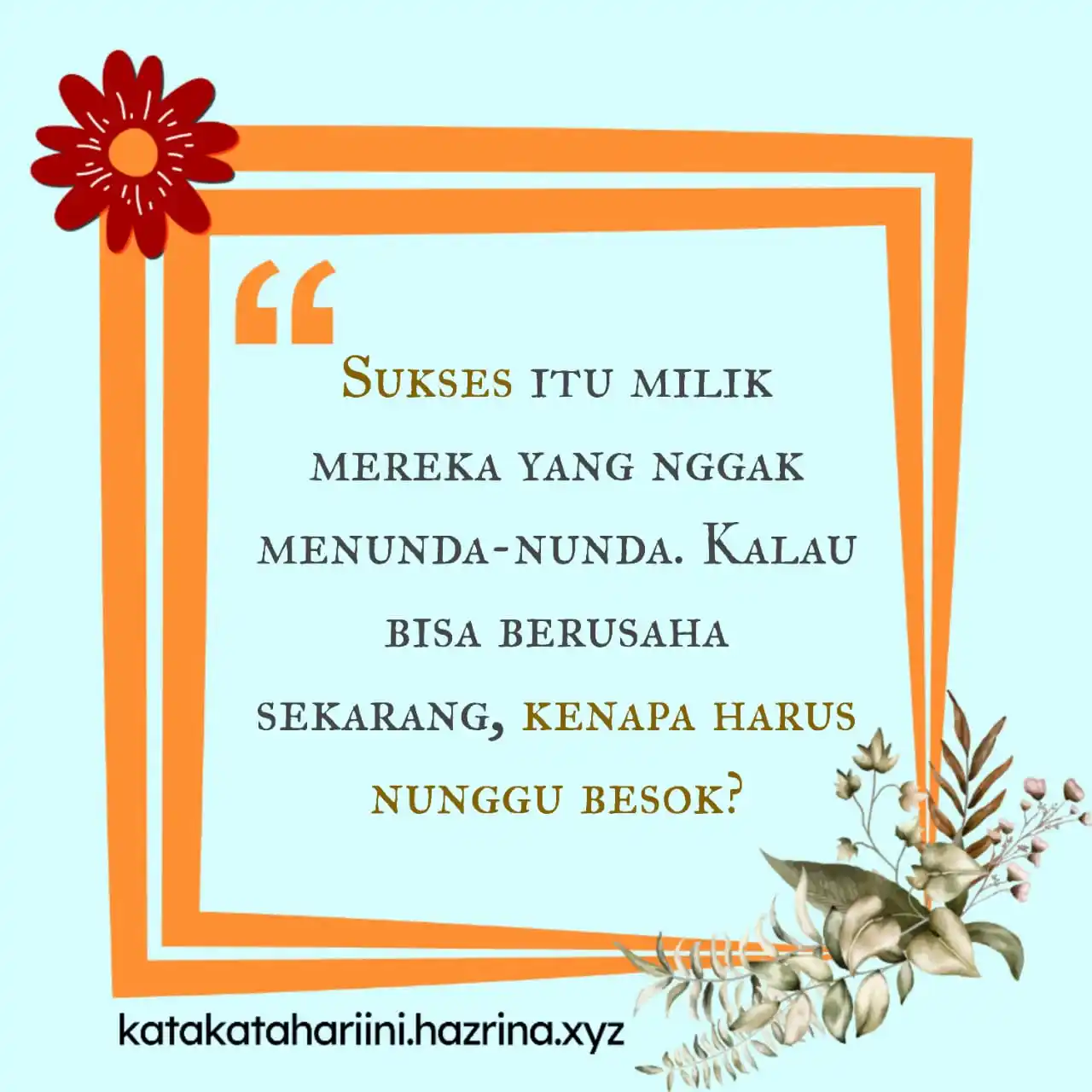 Kata Hazrina 💬 post